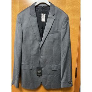 Express Men's Producer Modern Fit Suit Jacket‎ NWT Size 42L